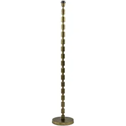 Antiek bronzen vloerlamp Malinda exclusief kap>Straluma Sale