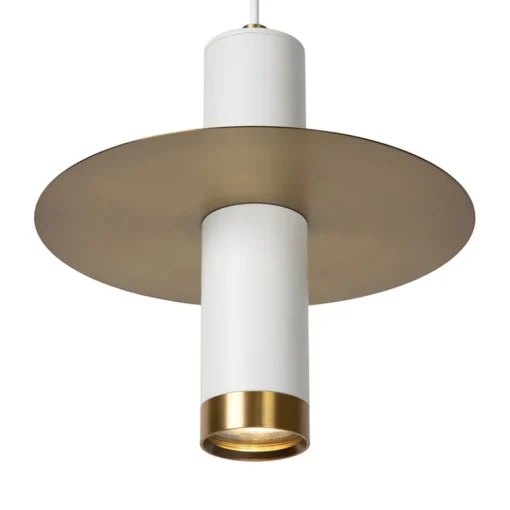 Badkamer hanglamp GU10 spot cilinder wit/brons>Straluma