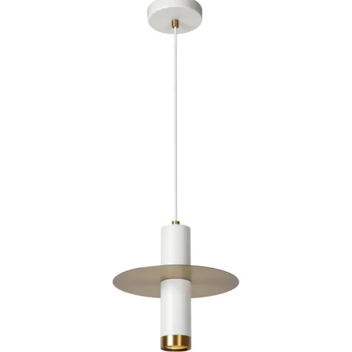 Badkamer hanglamp GU10 spot cilinder wit/brons>Straluma