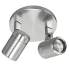 Badkamerlamp Rain  2 lichts nikkel IP44>Straluma Best