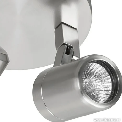 Badkamerlamp Rain  2 lichts nikkel IP44>Straluma Best