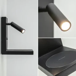 Bedlamp leesspot zwart incl. fast charger></noscript>Straluma Online
