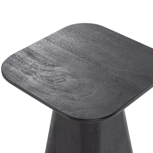 Bijzettafel Aron zwart 40x40 cm>Straluma Outlet