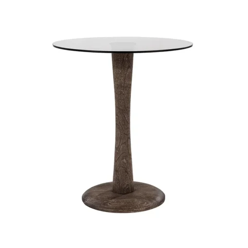 Bijzettafel Boogie bruin Ø60 cm>Straluma Clearance