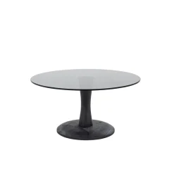 Bijzettafel Boogie L zwart Ø70 cm>Straluma Outlet