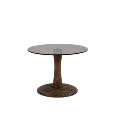 Bijzettafel Boogie S bruin Ø55 cm>Straluma Outlet