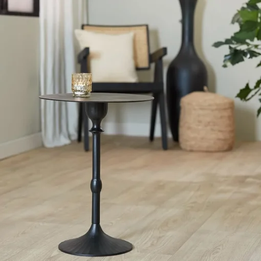 Bijzettafel Janna mat zwart L&L>Straluma Sale