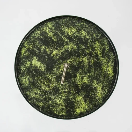 Bijzettafel Saphire groen met brons 45 cm>Straluma Online