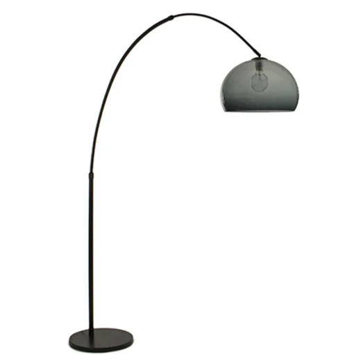 Boog-vloerlamp zwart exclusief kap>Straluma Hot