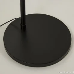 Boog-vloerlamp zwart exclusief kap></noscript>Straluma Hot