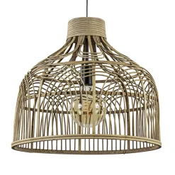 Botanische hanglamp Pocita rotan naturel 48 cm>Straluma