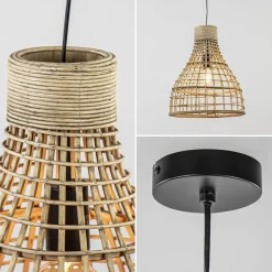 Botanische hanglamp Puerto rotan naturel></noscript>Straluma Hot