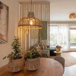 Botanische hanglamp rotan met mat zwart></noscript>Straluma Clearance