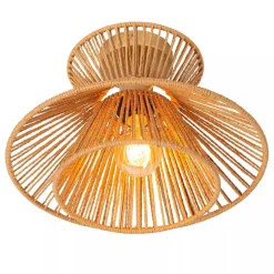 Botanische plafondlamp naturel / mat goud></noscript>Straluma New