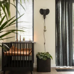 Botanische wandlamp Elephant mat zwart></noscript>Straluma Best