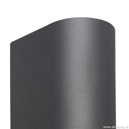Buitenlamp afgerond up+down antra. IP54>Straluma Outlet
