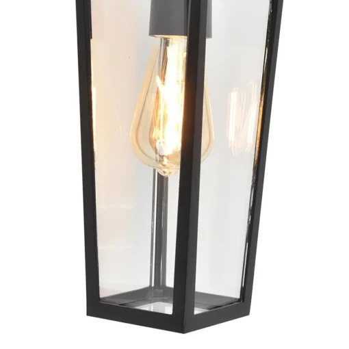 Buitenlamp lantaarn zwart IP44>Straluma Outlet