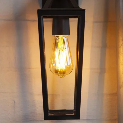 Buitenlamp lantaarn zwart IP44>Straluma Outlet