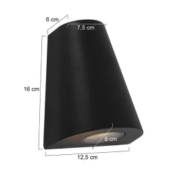Buitenlamp Logan zwart 2xgu10 IP54></noscript>Straluma Clearance