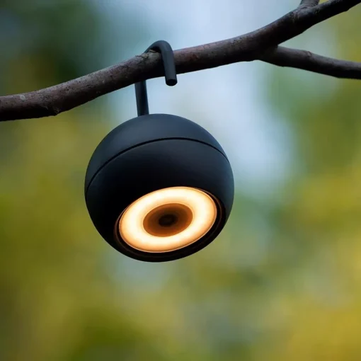 Buitenlamp met USB antraciet dimbaar>Straluma Discount