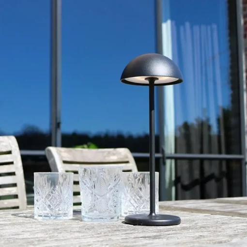 Buitenlamp op batterij zwart IP54>Straluma Hot