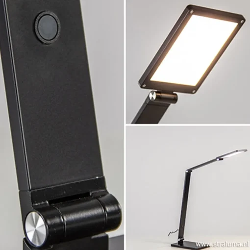 Burolamp Galaxy zwart 3-step dimmer>Straluma Online