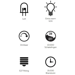 Calex Colors Elegance Avesta Vert dimbaar></noscript>Straluma Hot