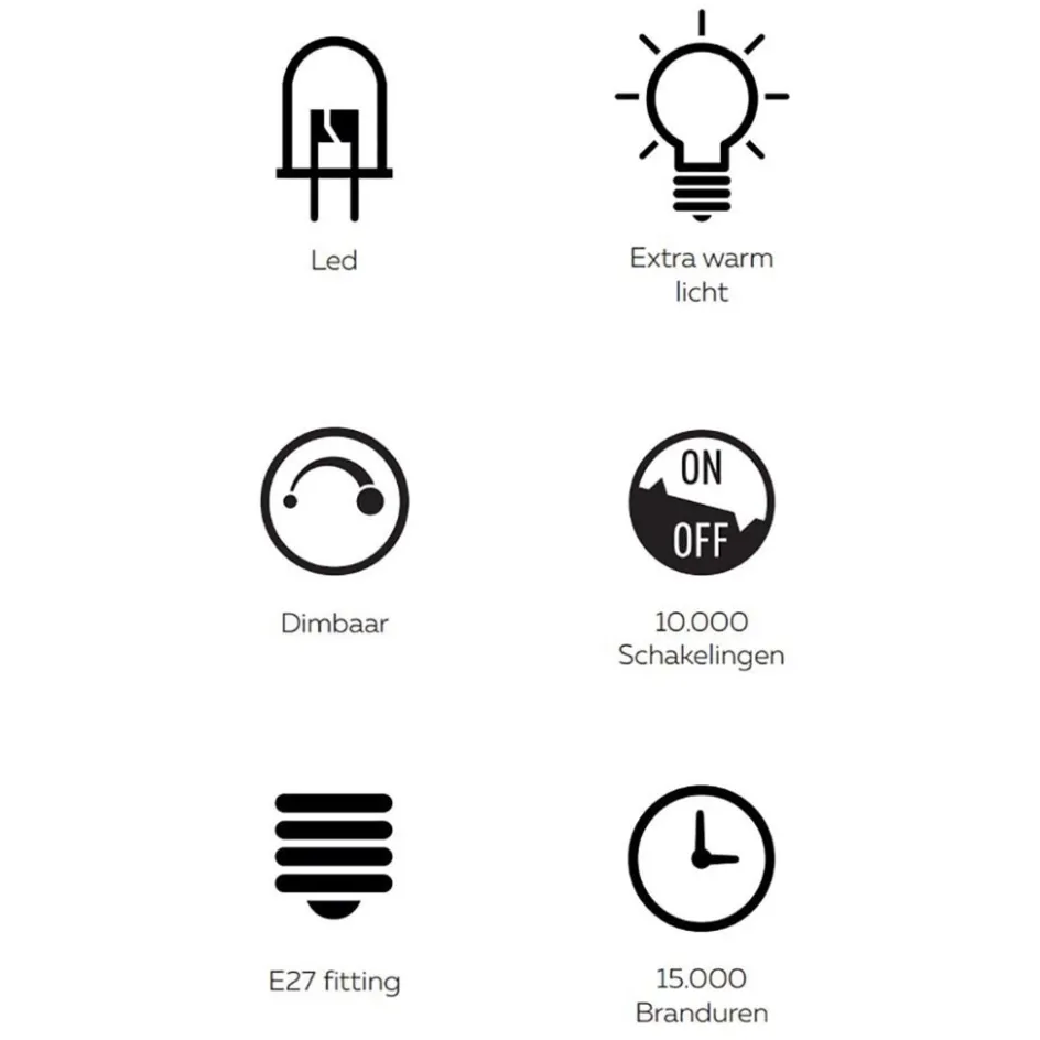 Calex Colors Elegance Boden Vert dimbaar>Straluma Sale