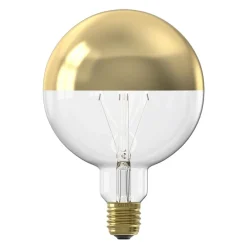 Calex globe e27 125 kopspiegel goud dimbaar>Straluma Online