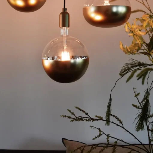 Calex globe e27 125 kopspiegel goud dimbaar>Straluma Online