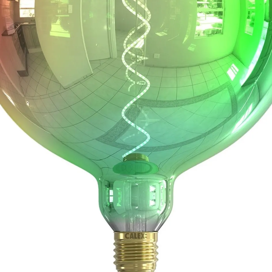 Calex Kalmar Color metallic globe 4W E27>Straluma