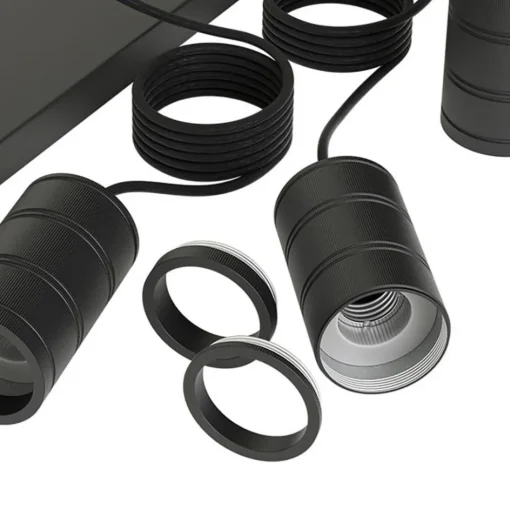 Calex multipendel 3-lichts balk E27 pendels zwart>Straluma Sale