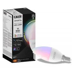 Calex Smart Home E14 kaars LED lichtbron 5W RGBW></noscript>Straluma Clearance