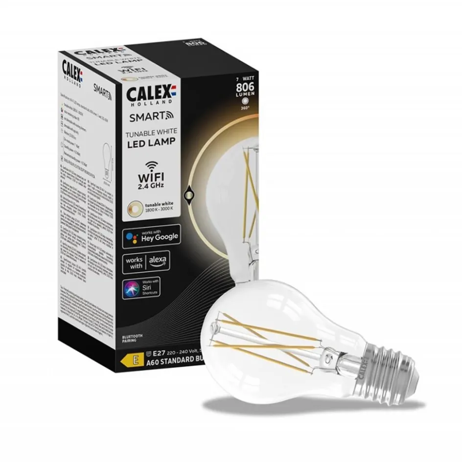 Calex Smart Home E27 LED filament helder A60>Straluma Best