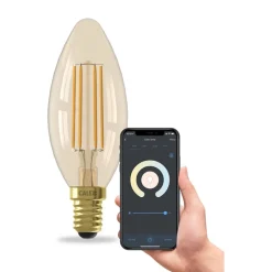 Calex Smart Kaars B35 Gold>Straluma Discount