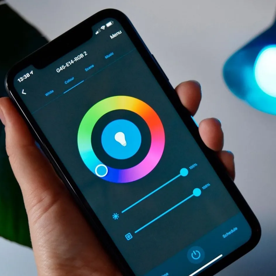 Calex Smart LED Ball-lamp P45 E14>Straluma Hot