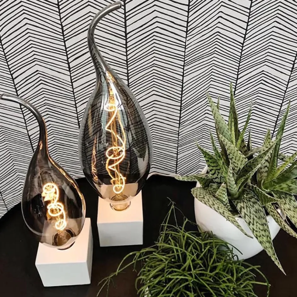 Calex tafelarmatuur kubus mat wit>Straluma Discount