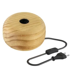 Calex tafellamp Wood FSC rond>Straluma Clearance