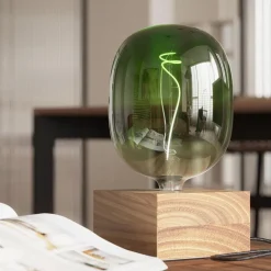 Calex tafellamp Wood FSC vierkant></noscript>Straluma Online