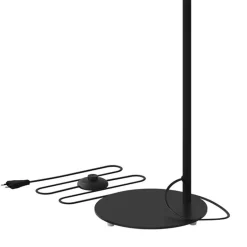 Calex vloerlamp U-Line mat zwart excl lichtbron></noscript>Straluma Online