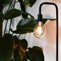 Calex vloerlamp U-Line mat zwart excl lichtbron></noscript>Straluma Online