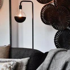 Calex vloerlamp U-Line mat zwart excl lichtbron></noscript>Straluma Online
