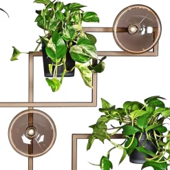 Decoratief metalen wandrek inclusief potten></noscript>Straluma Discount