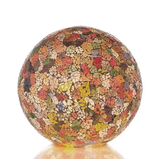 Decoratieve tafellamp gekleurd glas bol>Straluma Clearance