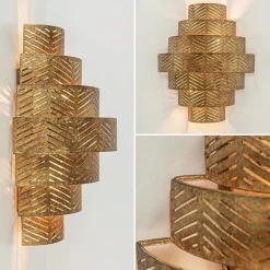 Decoratieve wandlamp ambachtelijk brons></noscript>Straluma Clearance