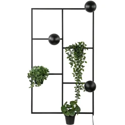 Decoratieve wandlamp zwart inclusief potten>Straluma Clearance