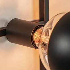 Decoratieve wandlamp zwart inclusief potten></noscript>Straluma Clearance