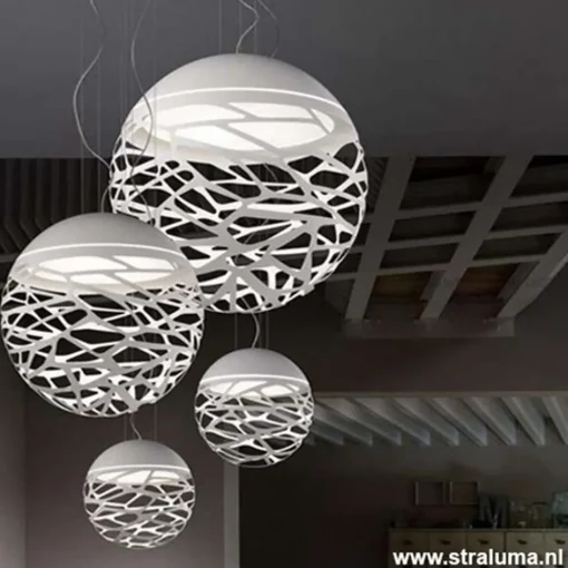 Design hanglamp Kelly bol wit>Straluma Hot