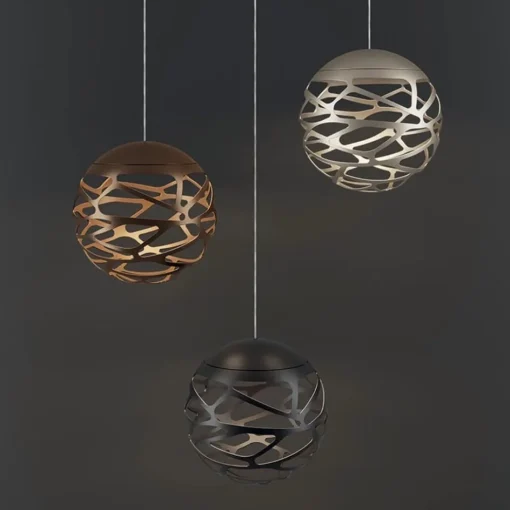 Design hanglamp Kelly cluster LED champagne>Straluma New