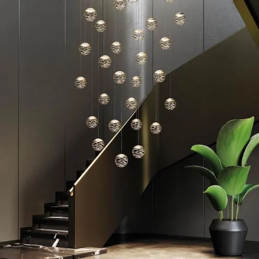 Design hanglamp Kelly cluster LED champagne>Straluma New